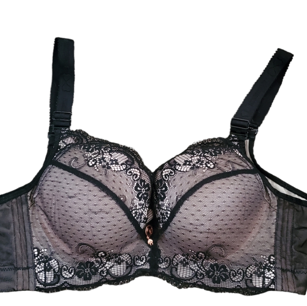 Fall Sweet Intimates & Sleepwear, Sweet Black Lace Underwire Bra